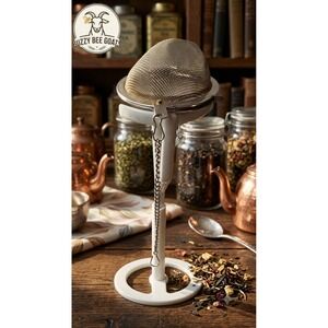 Stainless Steel Mesh Tea Infuser Ballwith Squeeze Handle